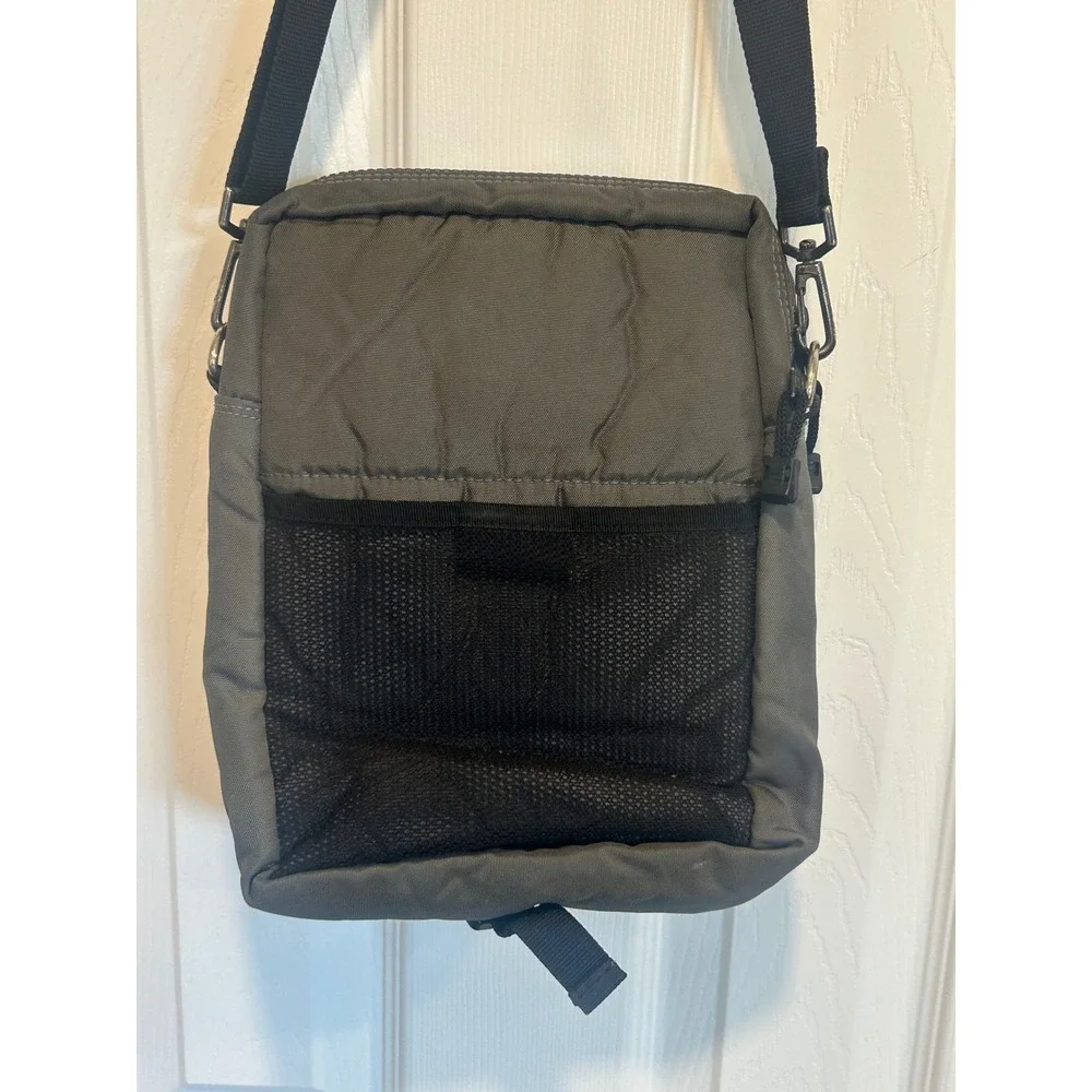 Canon PowerShot Camera Bag Charcoal Gray Nylon Crossbody Messenger Tech‎ Case